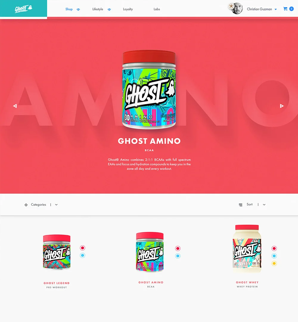 Shop Visual Design