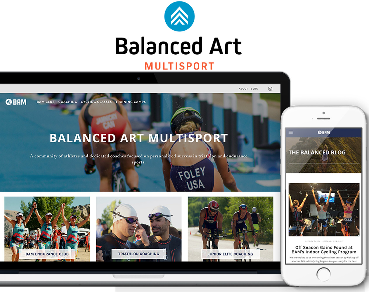 BAM Brand Refresh & Website  |  Partnering with professional coaches to elevate their brand and create a presence in the digital landscape.