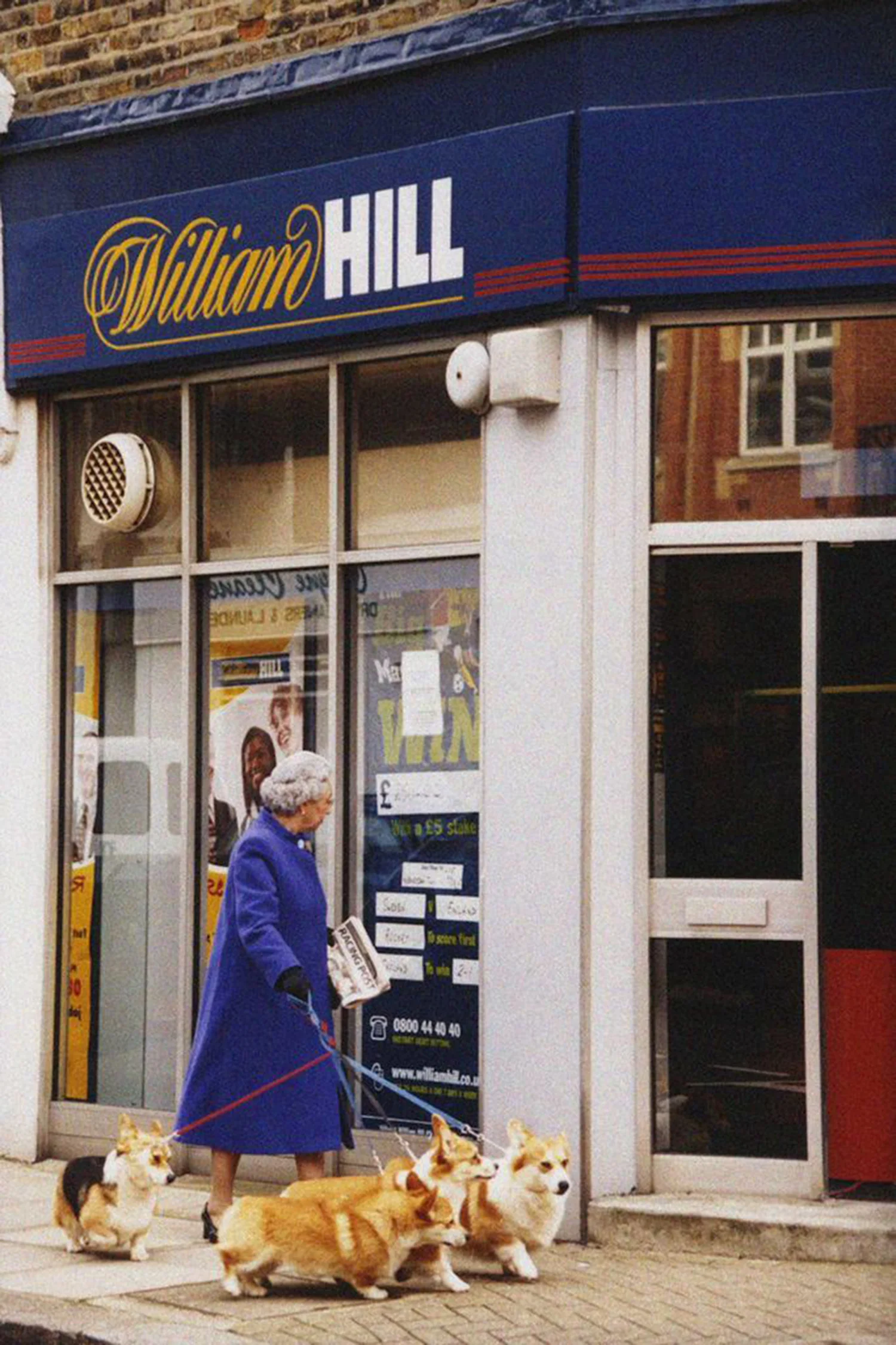The Queen at William Hill