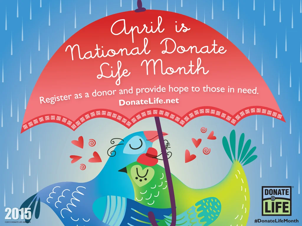 It's National Donate Life Month!