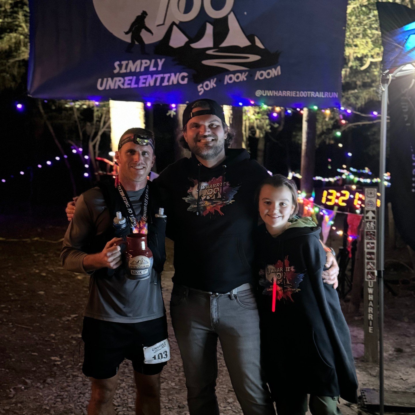 Presenting the Men's and Women's Podium for the 2024 Uwharrie 100K! (not pictured, Emily Harness F2)