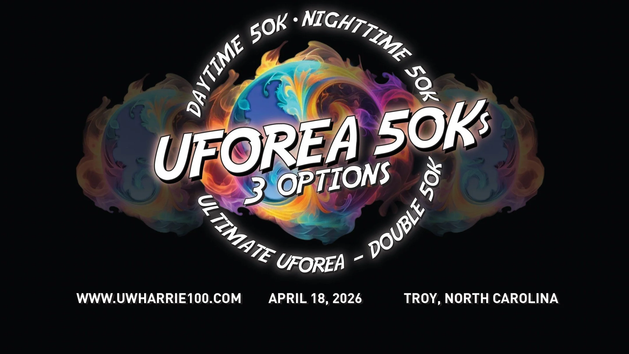 Volunteer slots are up for this year's UFOREA 50k's! Head on over to www.uwharrie100.com to sign up. The race is fillings up and it's going to be one heck of a show. Can't wait to see everyone in a couple of months!!