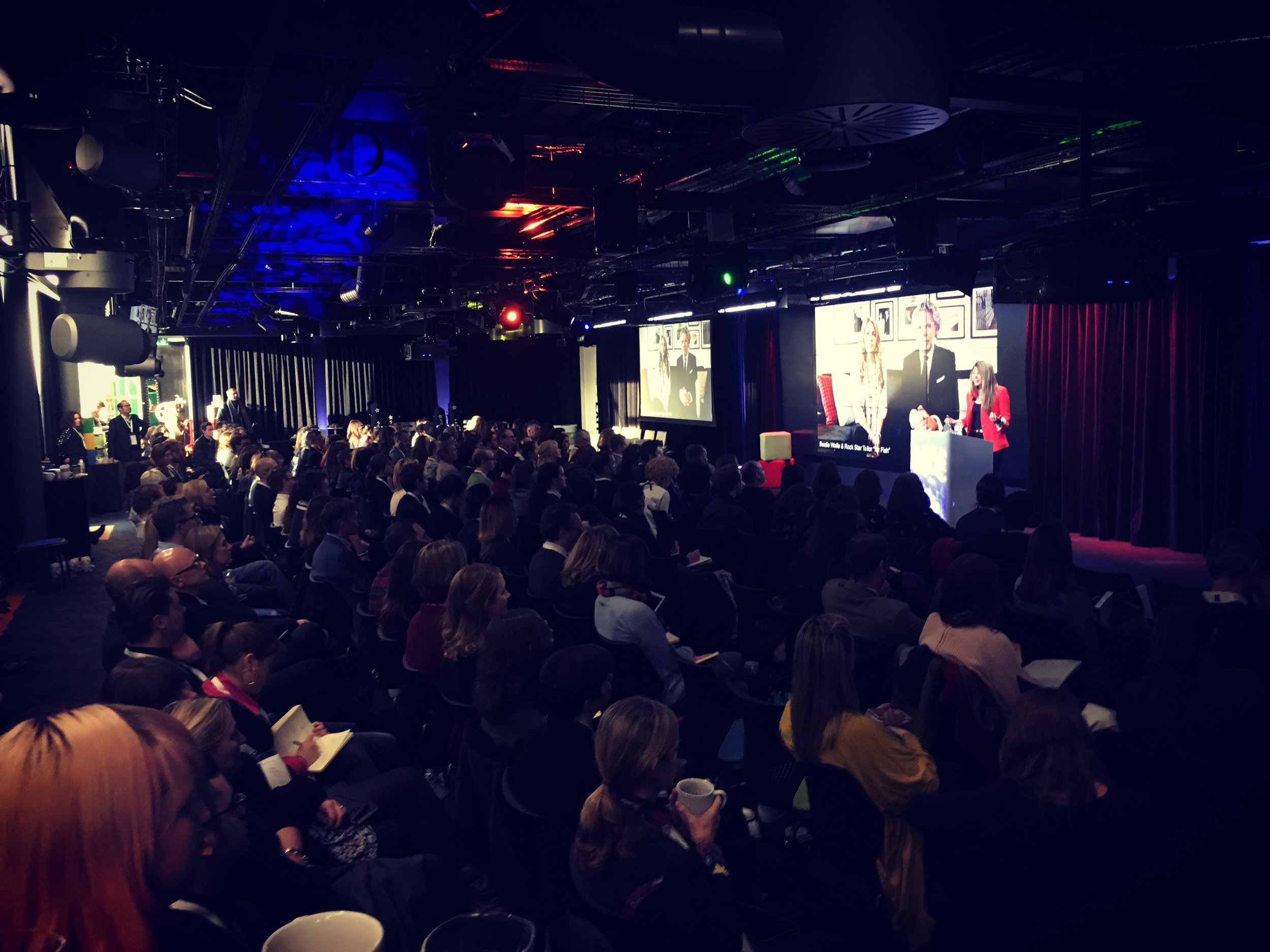 Beatie Wolfe speaks about 'The Art of Music' at Google HQ