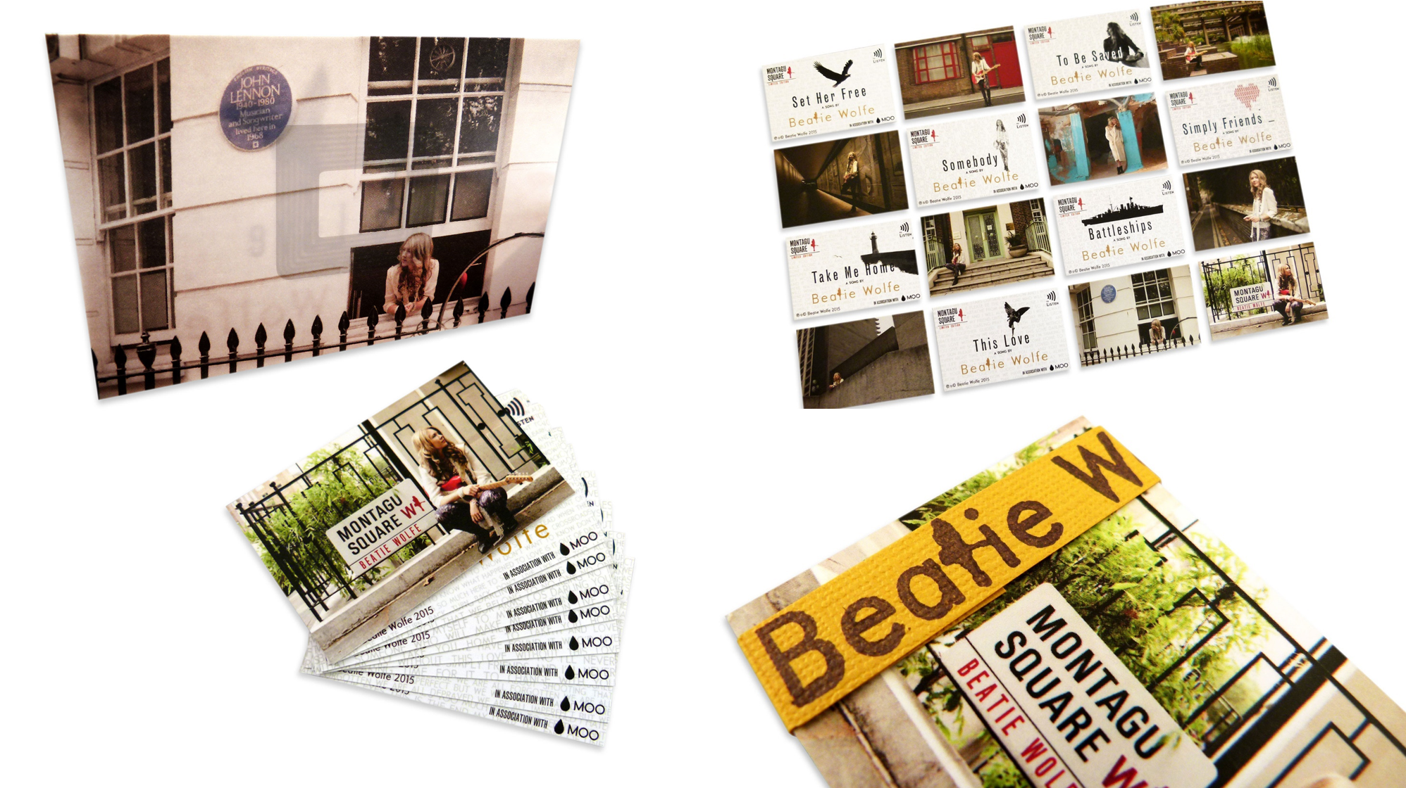 Beatie Wolfe - 2015 Montagu Square - Music Album Deck of Cards - World's First (1)