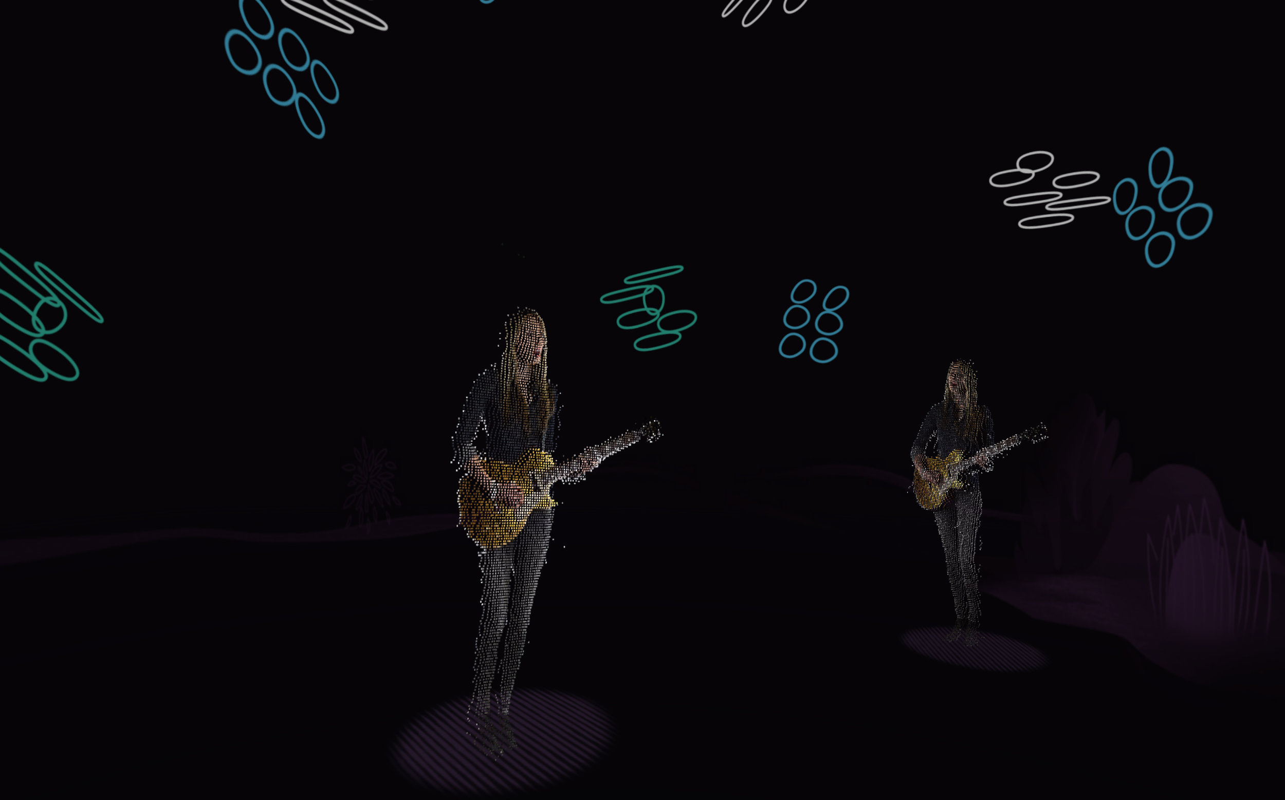 Beatie Wolfe - 2017 Raw Space - Oh Darling - live AR Capture (Design IO)