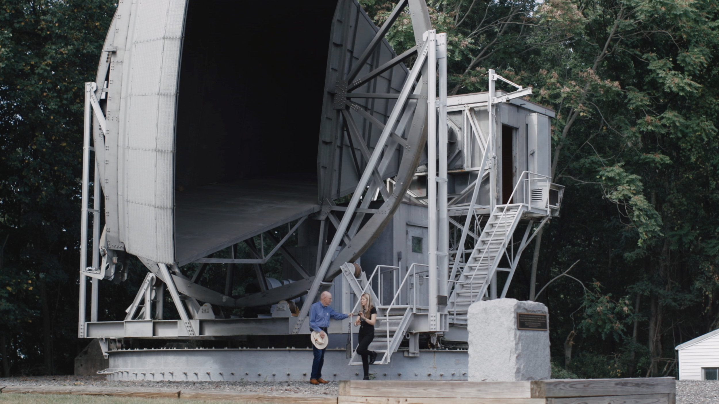 Beatie Wolfe - 2018 Raw Space Beam - Holmdel Horn Antenna with Robert Wilson