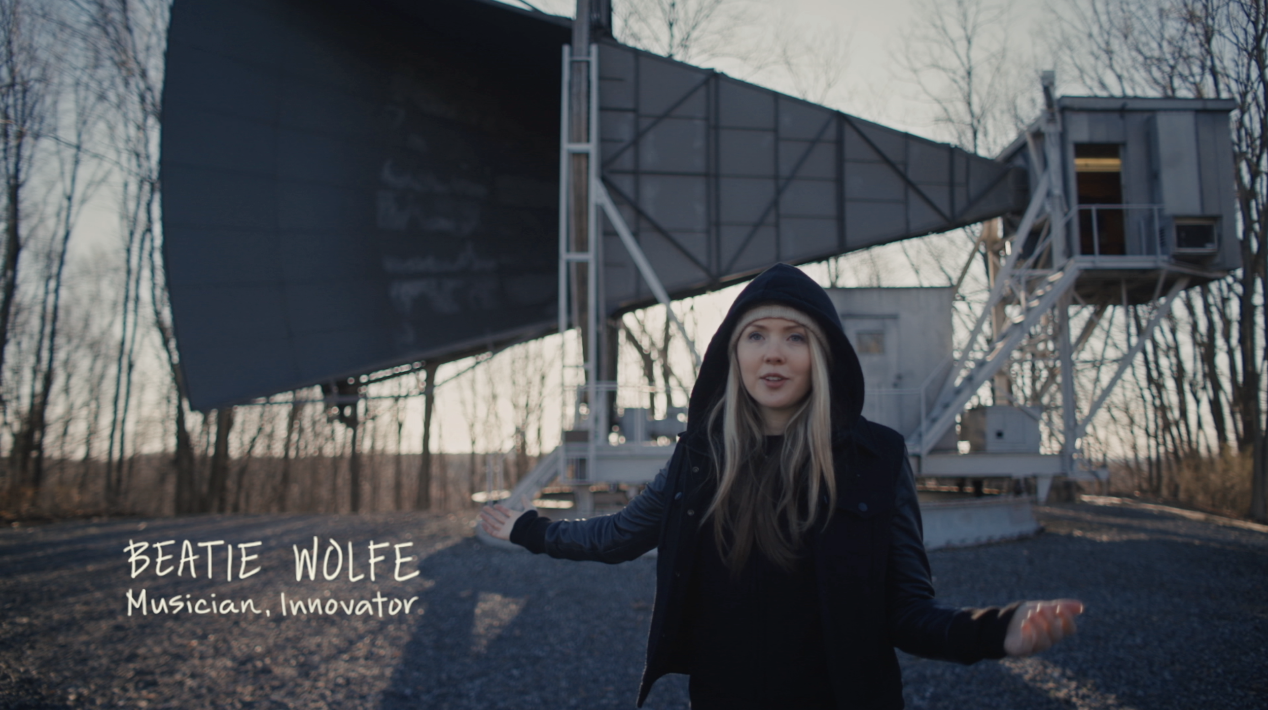 Beatie Wolfe - 2018 Raw Space Beam - Nokia Bell Labs Holmdel Horn Antenna