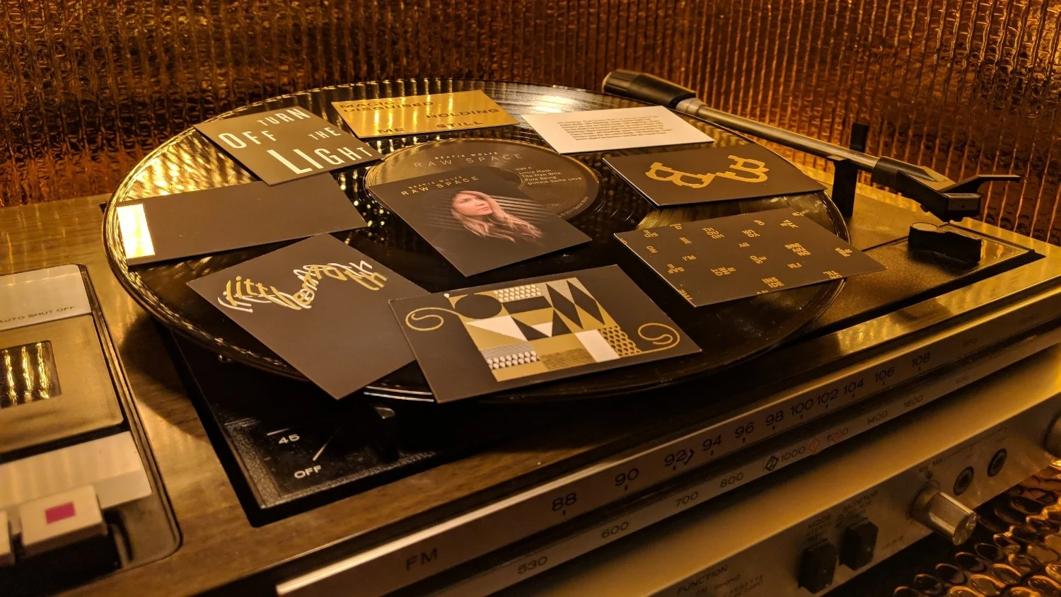 The Raw Space Album Deck at the V&A