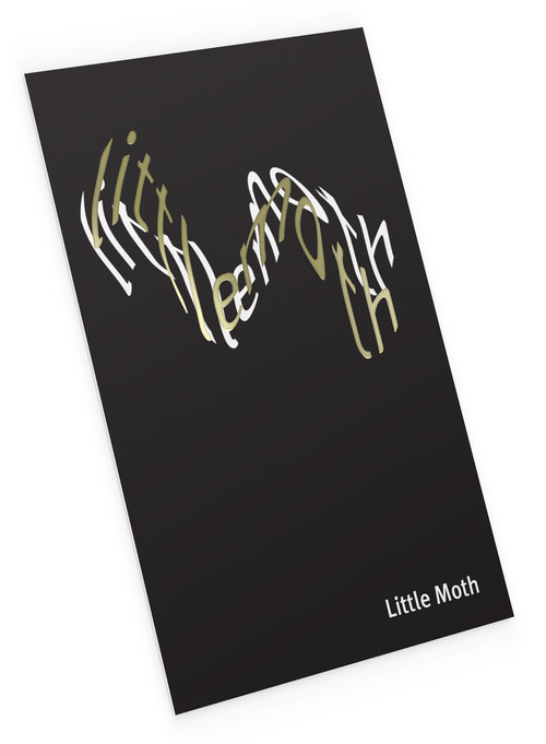 Erik Spiekermann designs Beatie Wolfe's Little Moth track card off her Raw Space Album