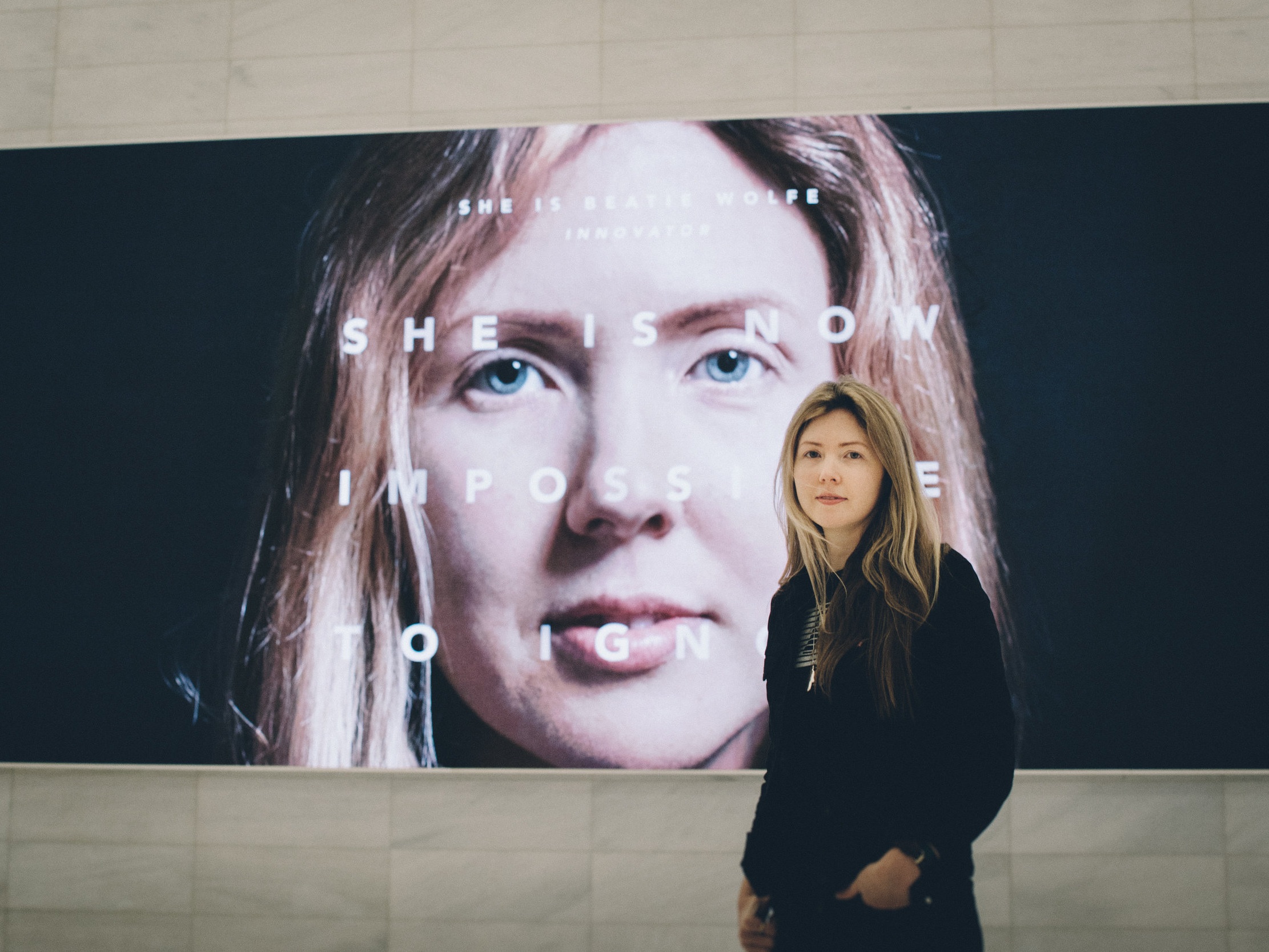 NYC World Trade Center ft Beatie Wolfe UN impossible to ignore campaign by Veanne Cao - IMG_2084.JPG