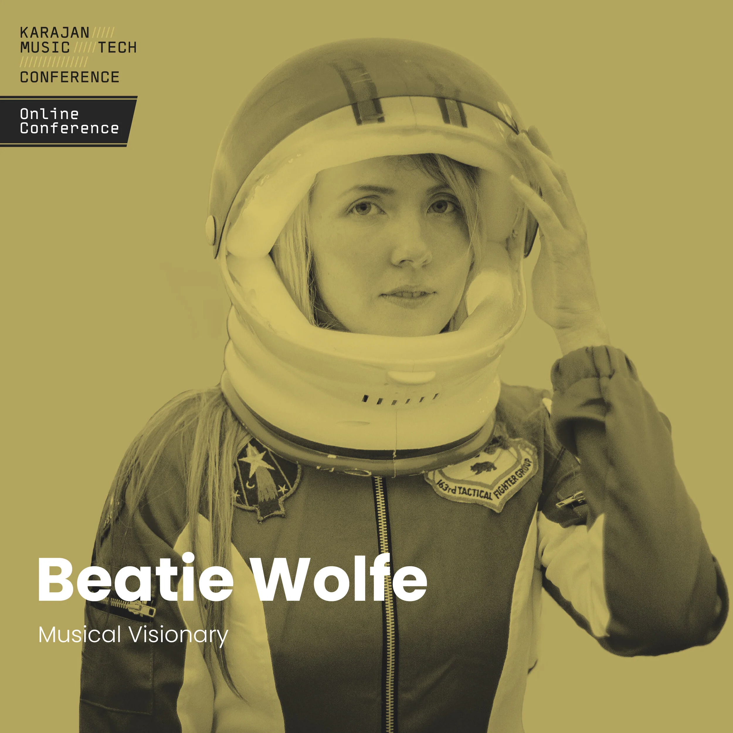 Karajan Music Tech (virtual festival) talk by Beatie Wolfe