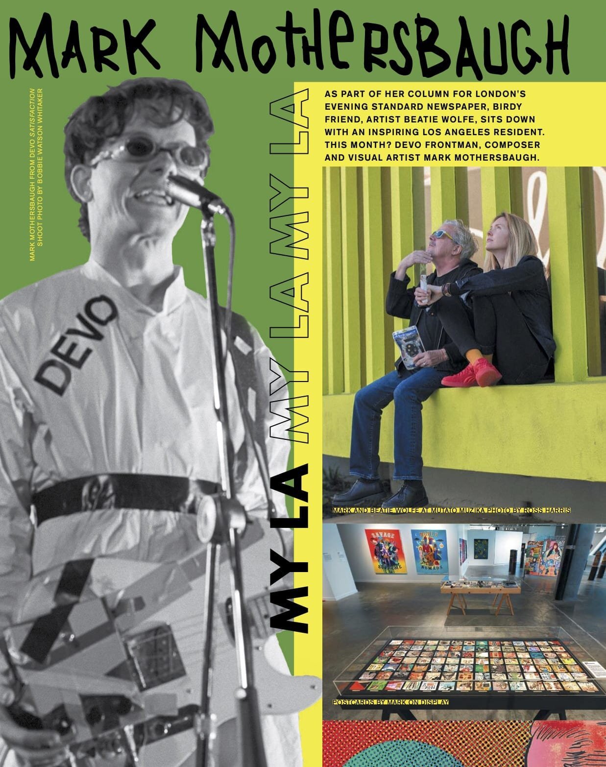MY LA: Mark Mothersbaugh talks life in the City of Angels by Beatie Wolfe