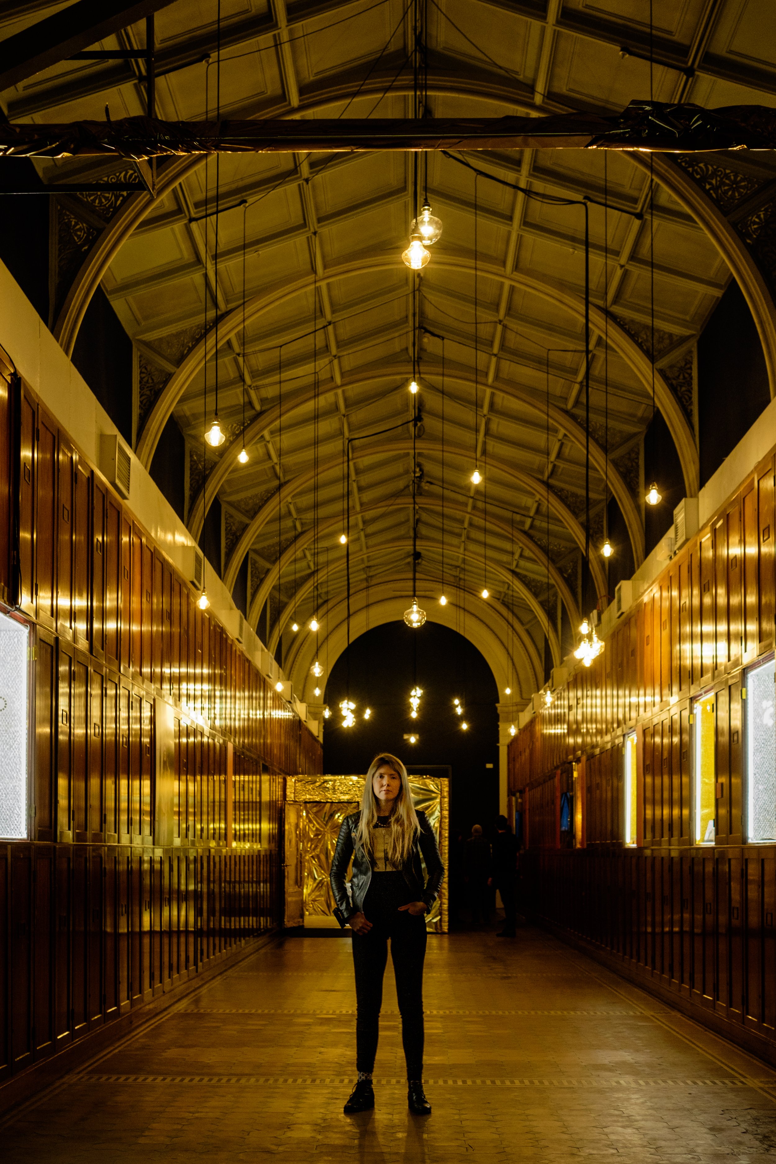 Beatie Wolfe's V&A exhibition for LDF -  Whole Gallery 1 - by Dexter Robinson .jpg