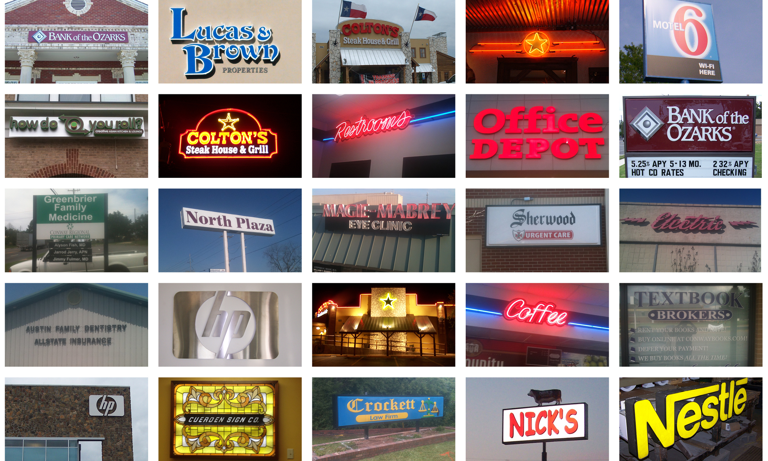  A Full Service Custom Sign Company Since 1920   Cuerden Sign Company    Learn More About Us  