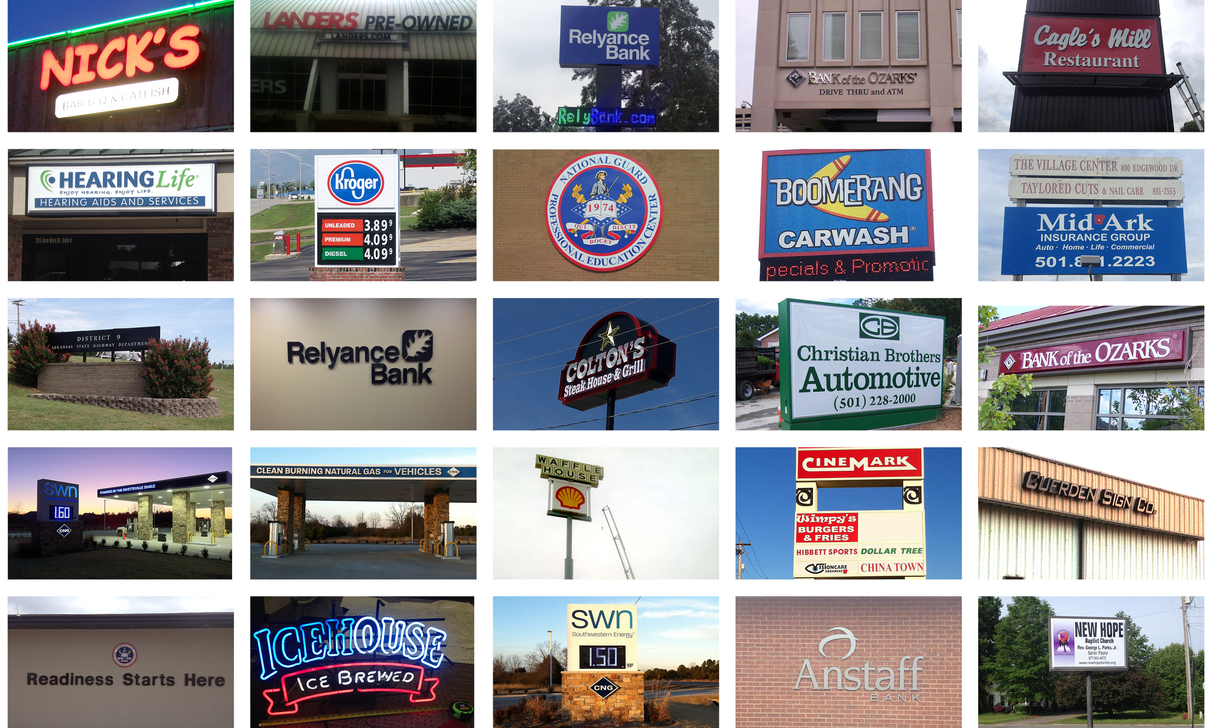  A Full Service Custom Sign Company Since 1920   Cuerden Sign Company    Learn More About Us  