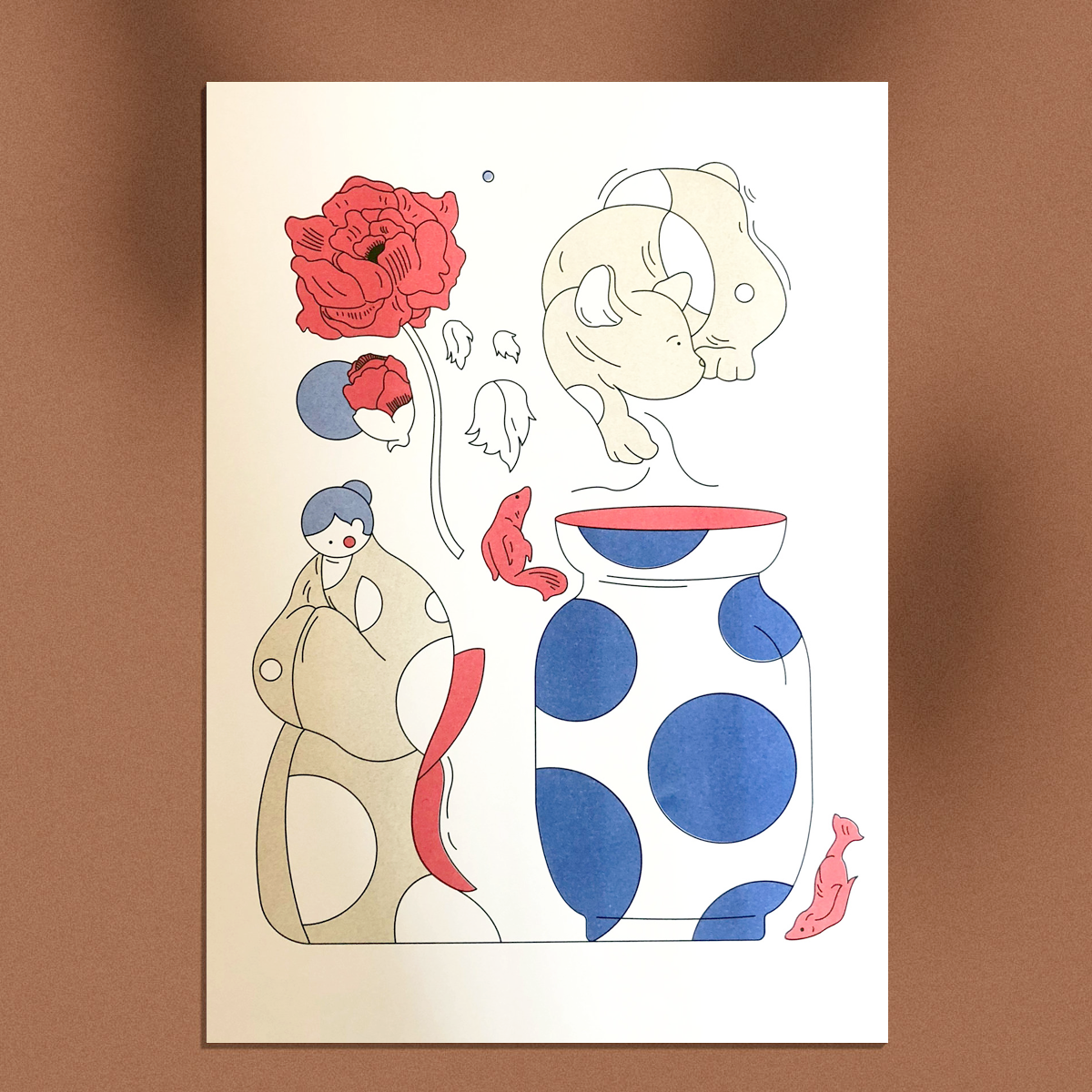 Kyoto - A3 - RISO print