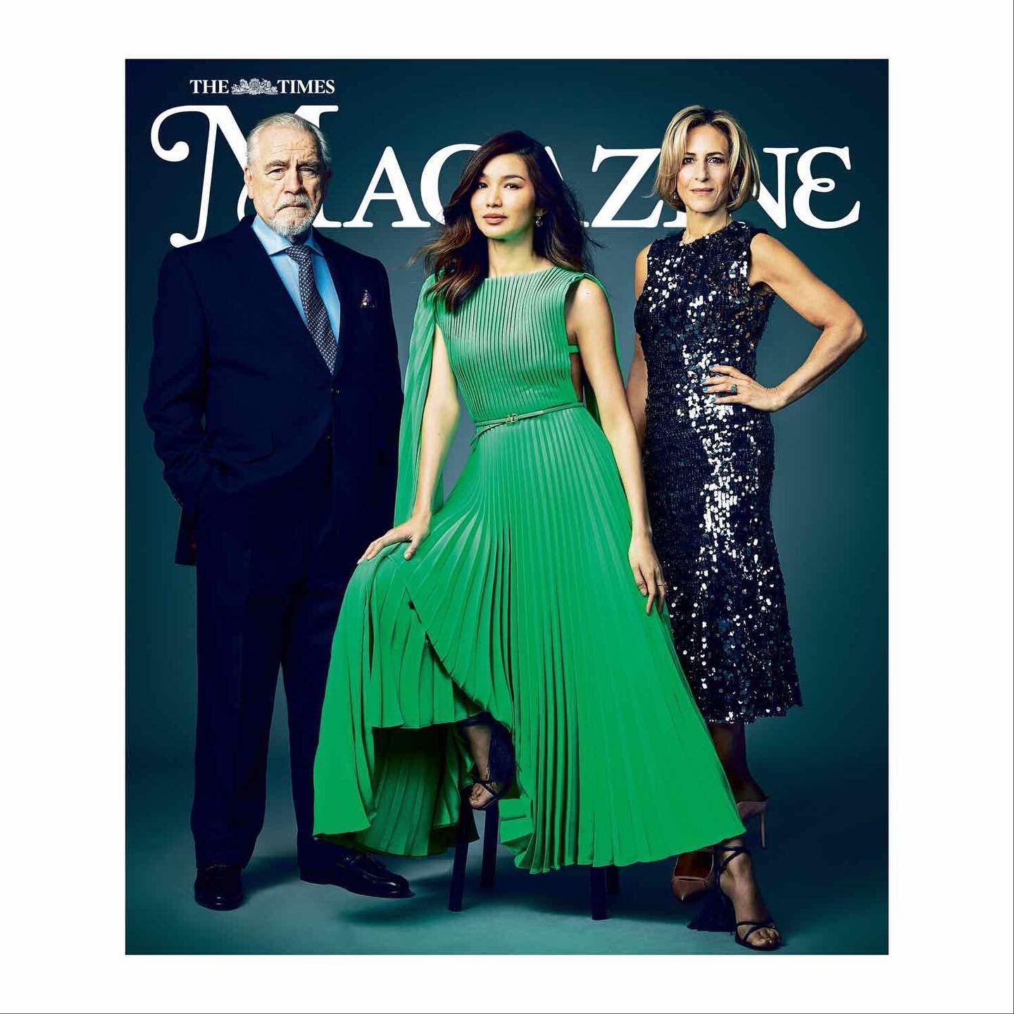 Out today. @thetimesmagazine&rsquo;s TV issue with a run down of the BAFTA TV nominees. 
Shot by @robertwilson9 and styled by me just before lockdown.