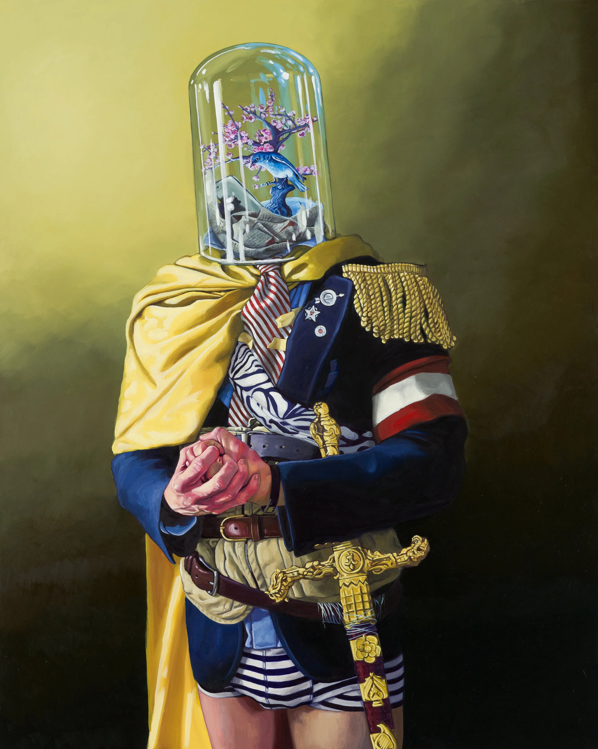 1. I’m Not Touching You I’m Not Touching You I’m Not Touching You I’m Not Touching You 24” x 30”, Oil on Panel, 2017