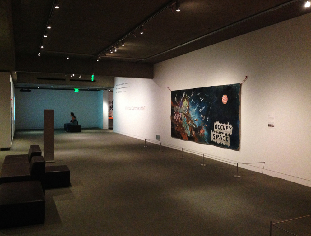 Occupy Space, Installation View. Oakland Museum of California, Gallery of California Art, Permanent Collection.
