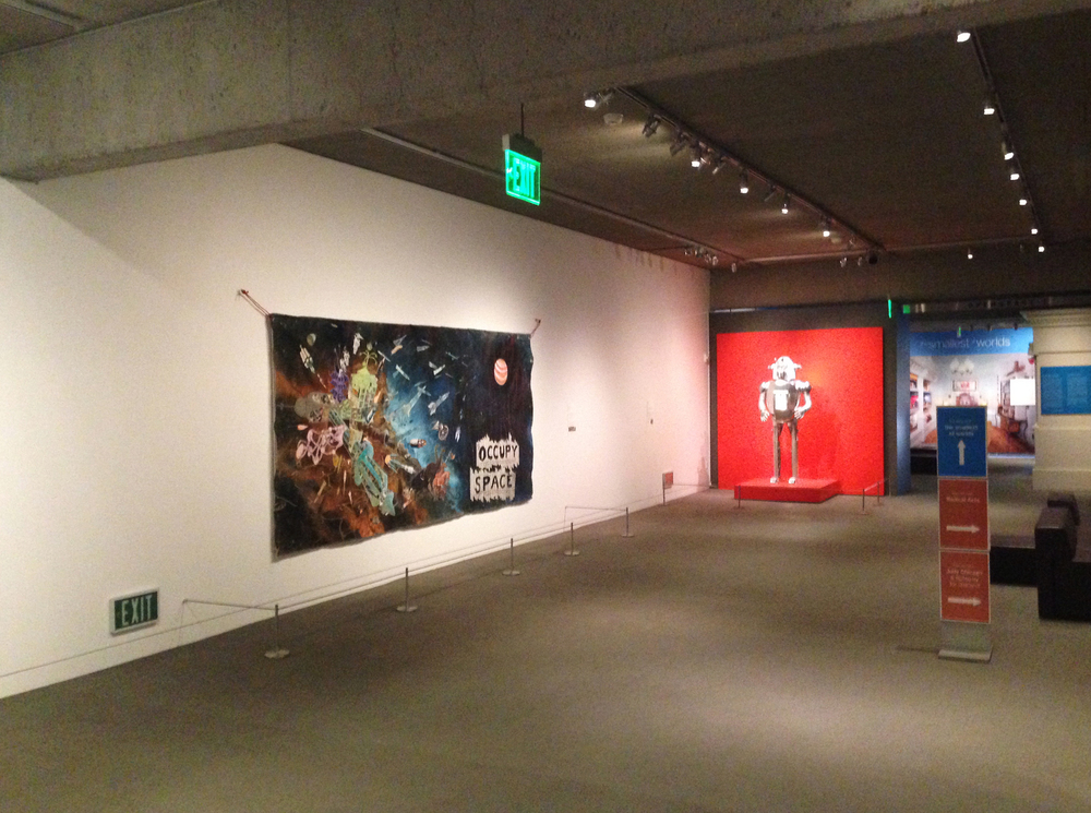 Occupy Space, Installation View. Oakland Museum of California, Gallery of California Art, Permanent Collection.