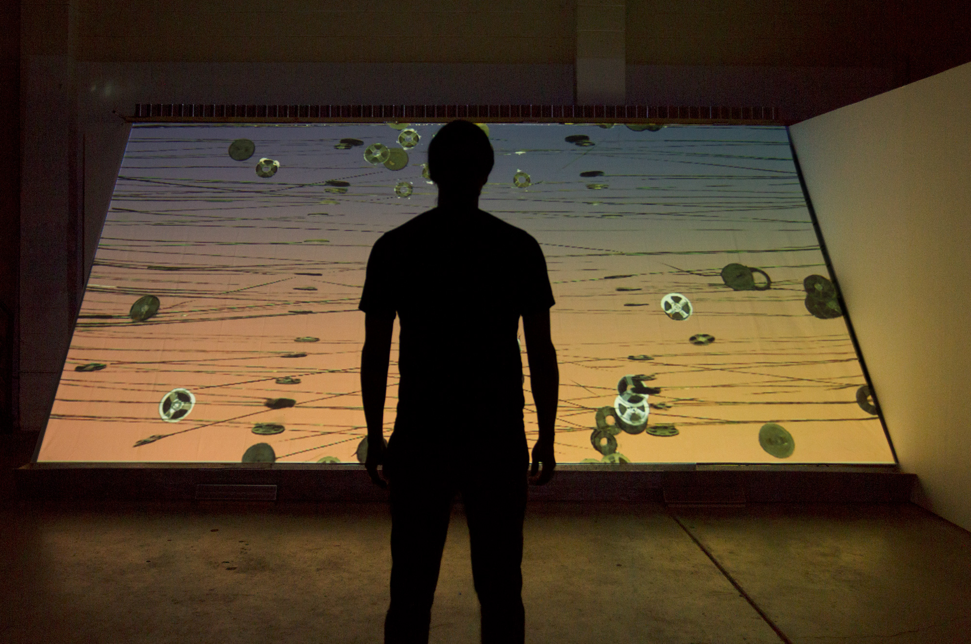 Reel Roll, 2016. Installation View