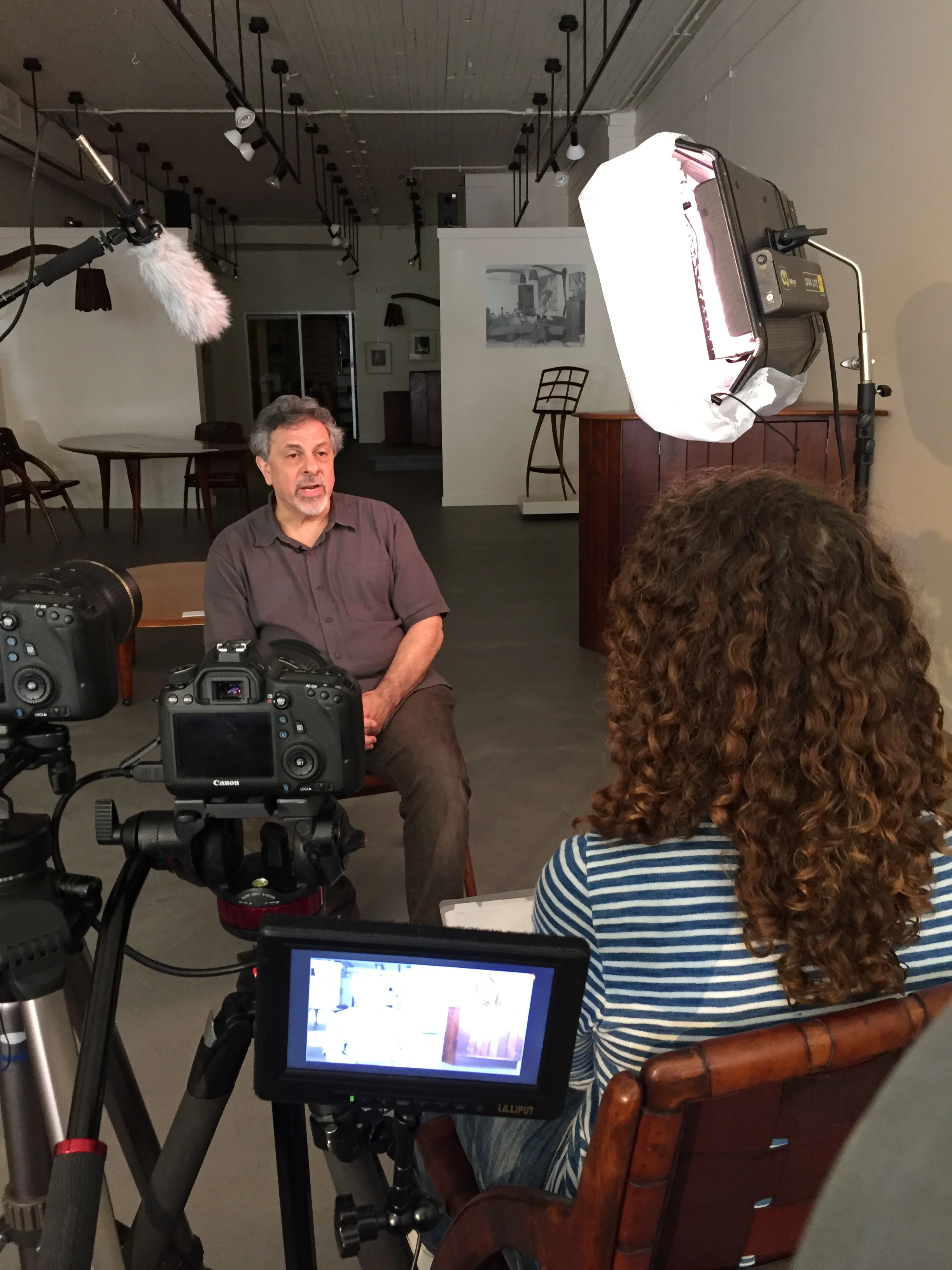 Robert Aibel Interview at Moderne Gallery