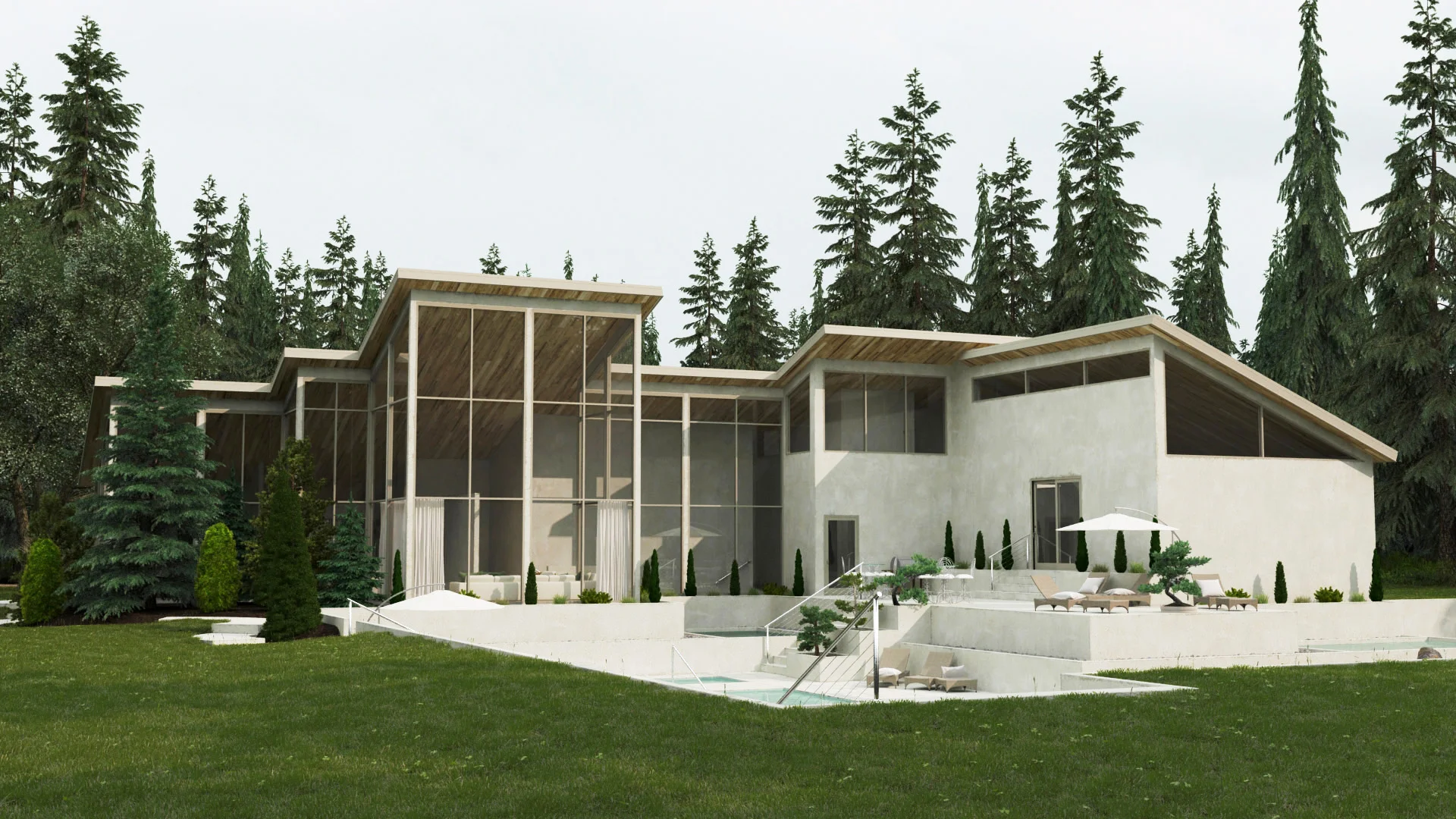 Rear from the trees