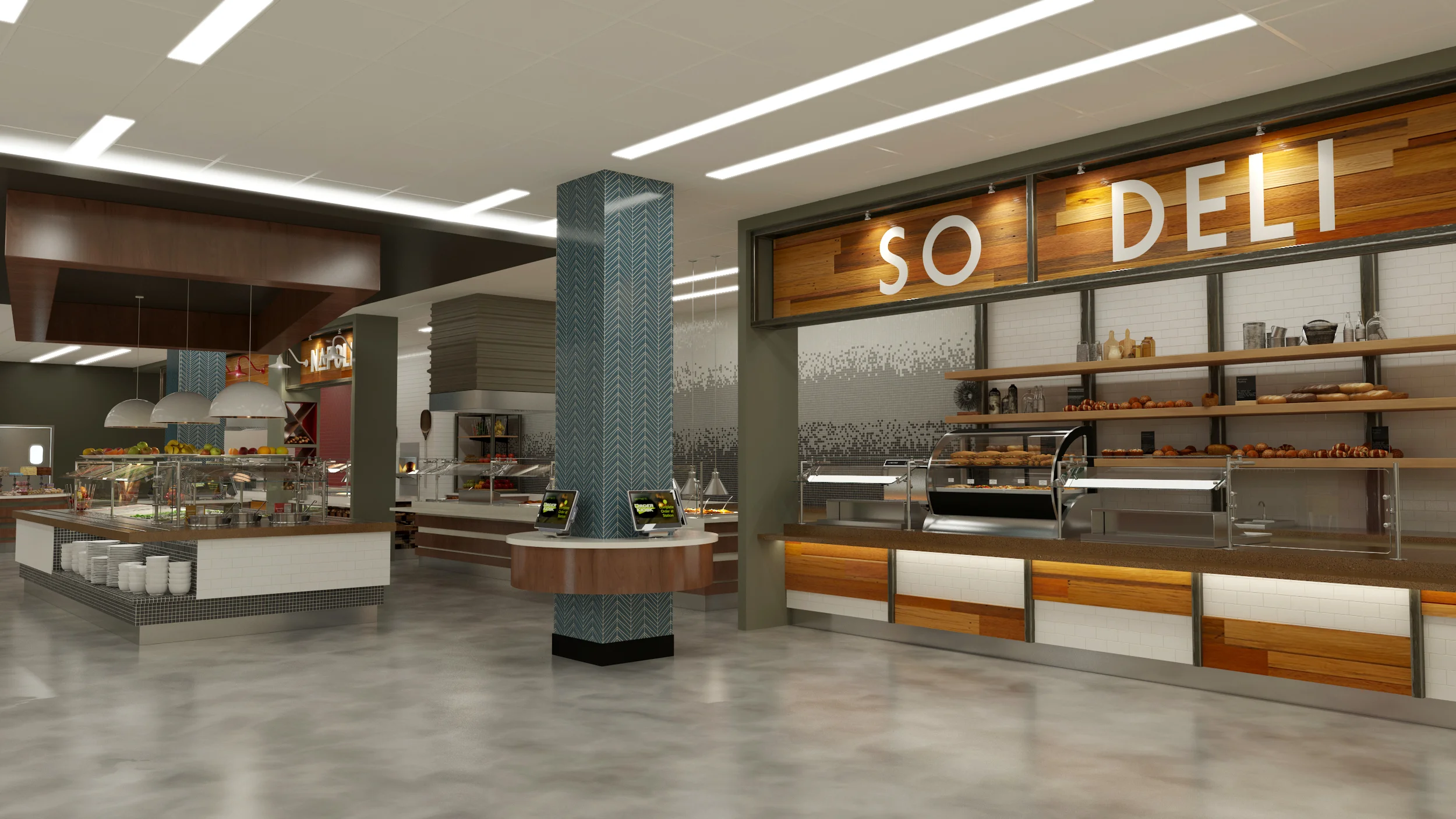 Deli station