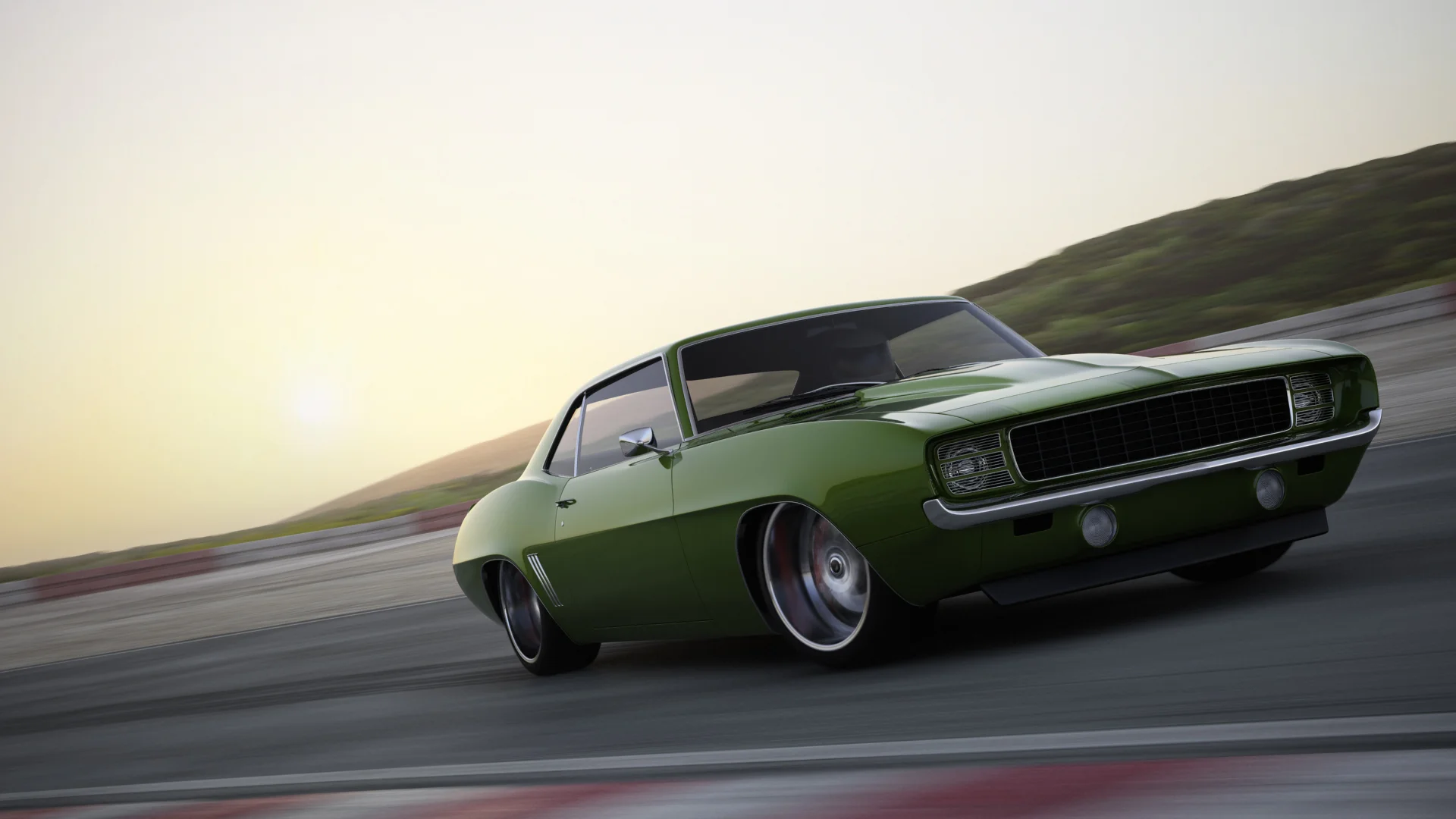 69 Camaro in Action
