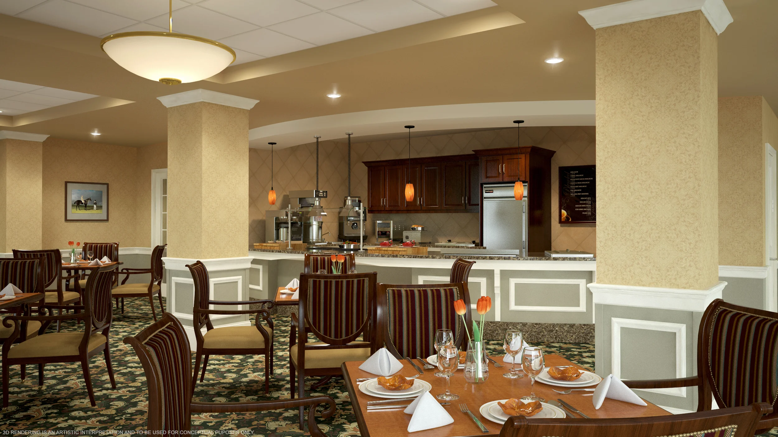 Lunch Dining area-03