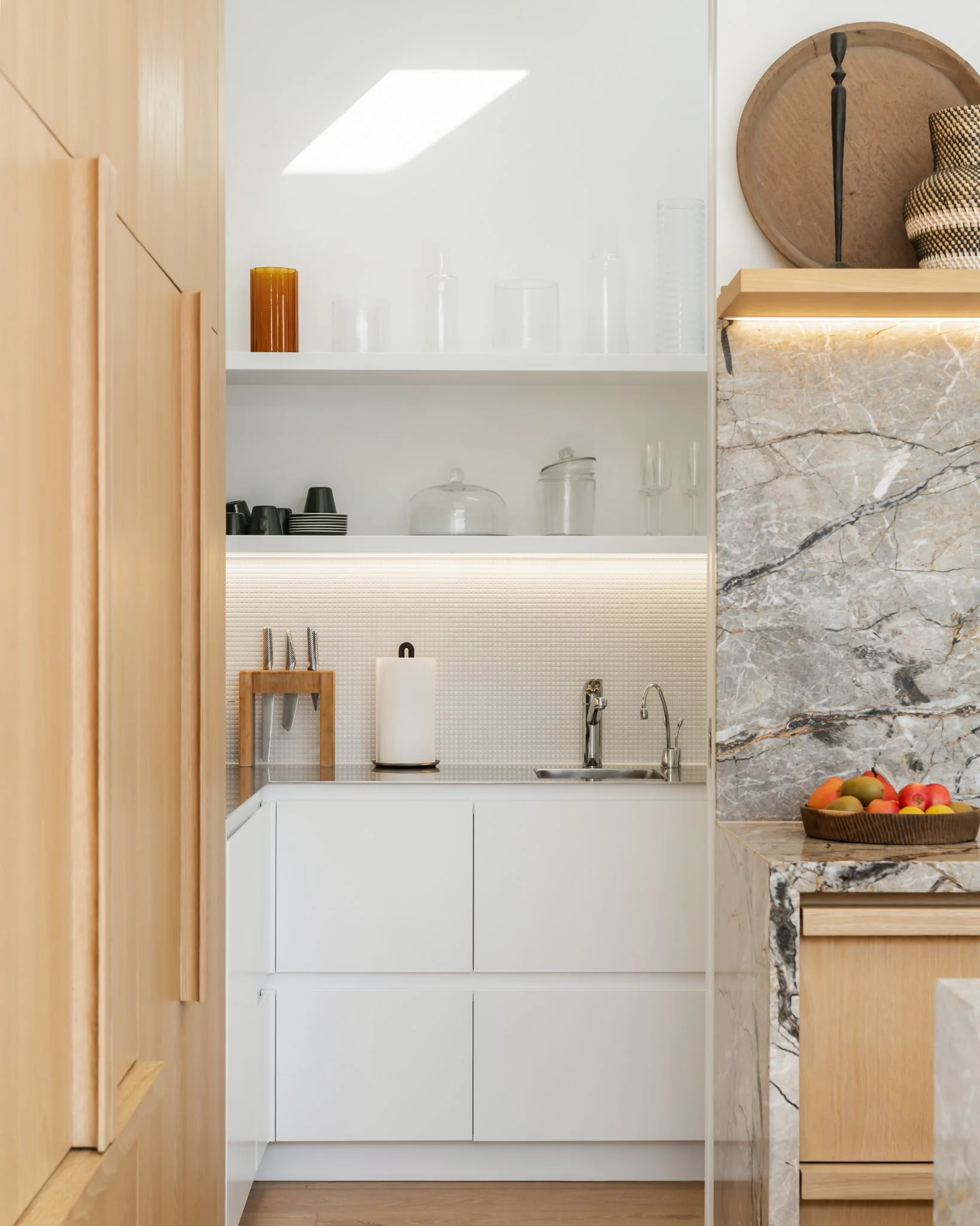 Concealed Scullery — Point Chevalier Bungalow Renovation | Macfie Architecture Auckland
