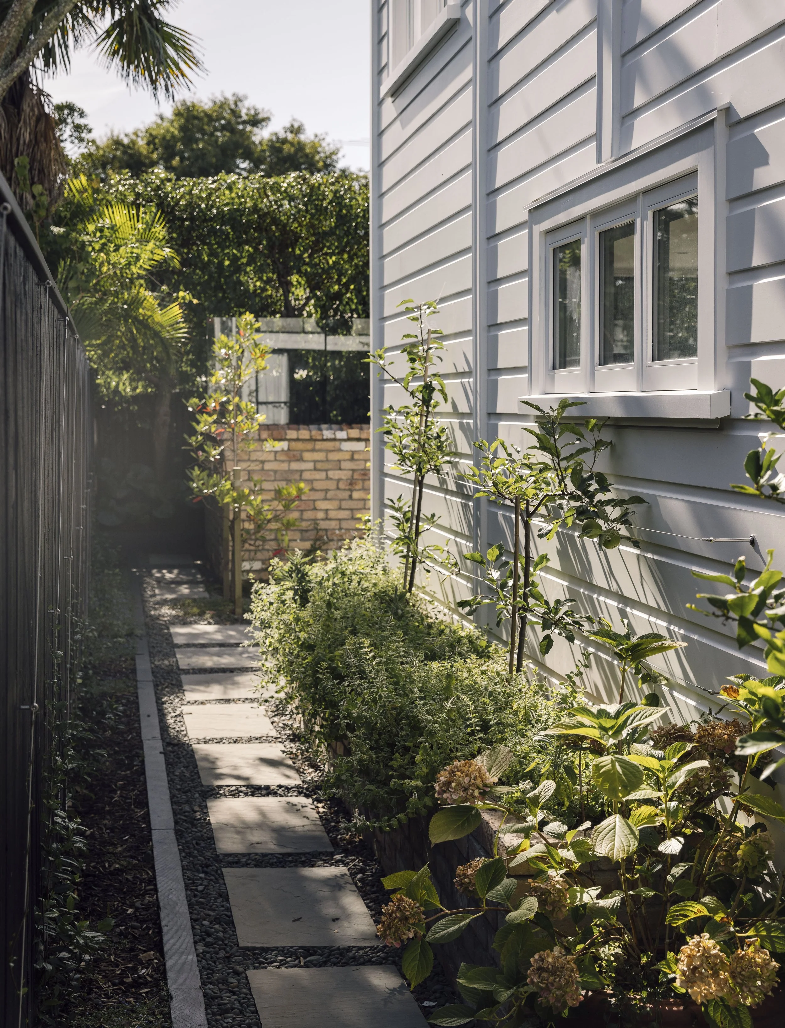 Devonport Villa Side Garden | Heritage Renovation
