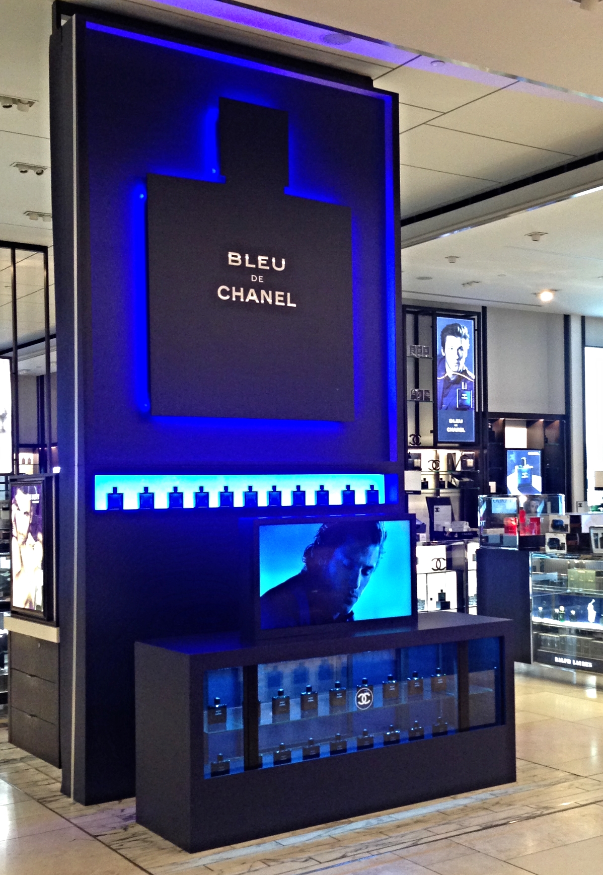 Bleu De Chanel Macy's Hareld Sq, NYC launch