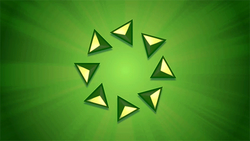 Lime Kaleidoscope
