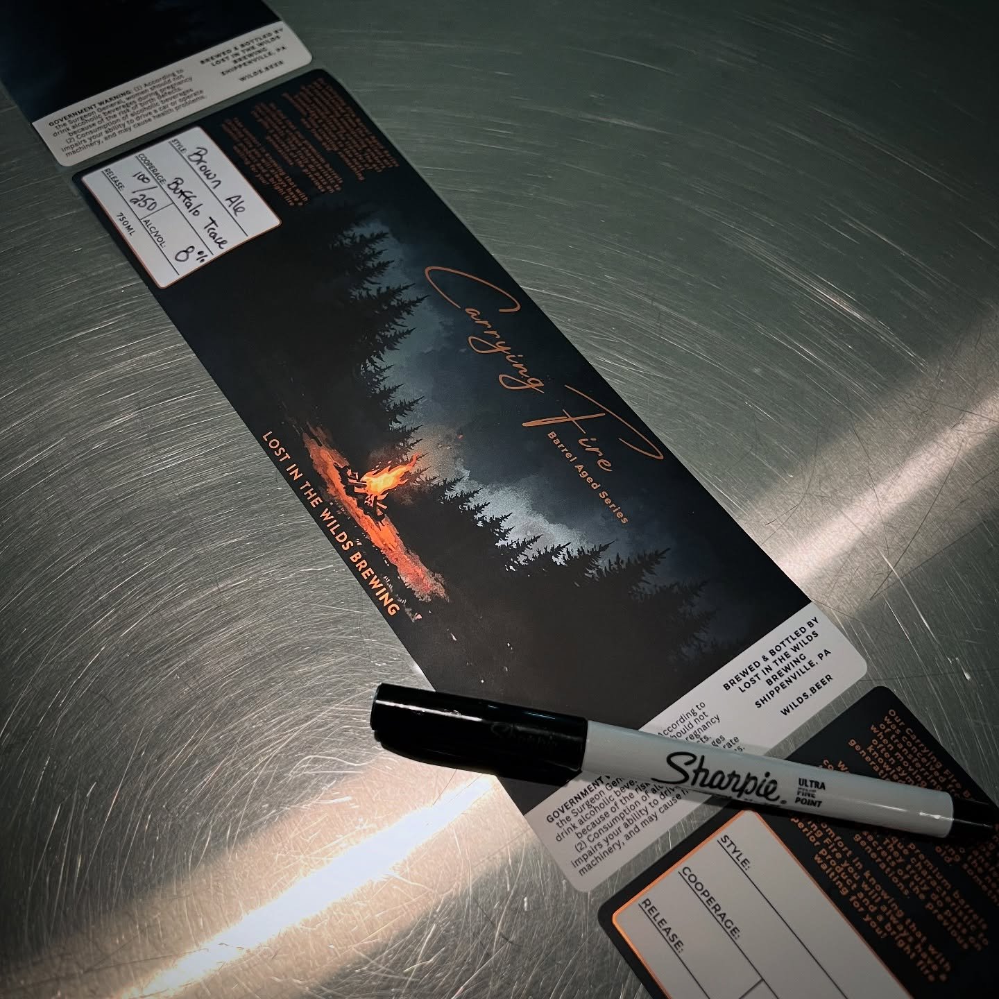 👀Barrell Aged Release Coming Soon🍻&thinsp;&thinsp;
&thinsp;&thinsp;
#BarrelAgedBeer #BuffaloTraceBourbon &thinsp;&thinsp;
#PACraftBeer #PAWilds #PAMade #HandCraftedBeer #SupportYourLocalBrewery #DrinkLocal #BeerTastesBetterInTheWilds &trade;️ #Lost