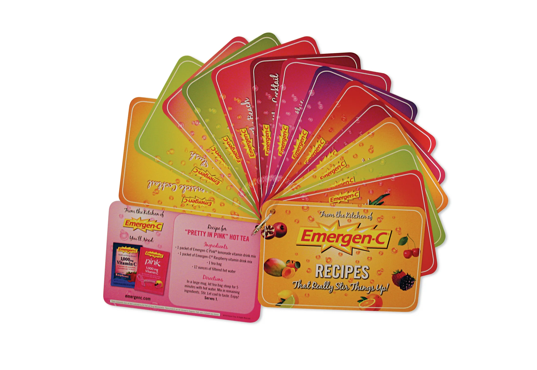 Emergen-C Recipe Cards