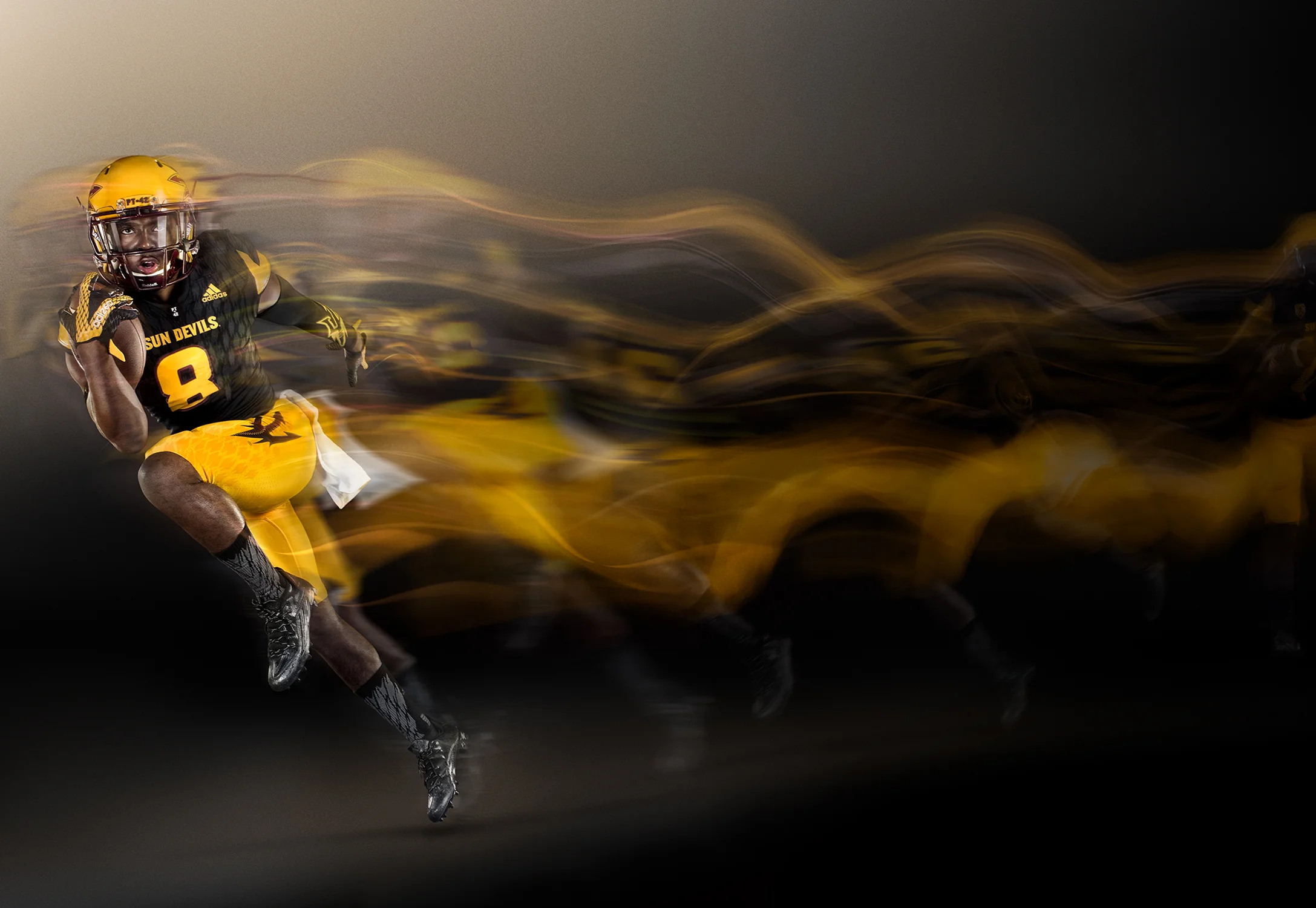 FY17 ASU SUN DEVIL FOOTBALL Photoshoot IGNITE THE POWER WITHIN Creative + Art Direction with photographer Blair Bunting cr8@ sun devil athletics, arizona state university