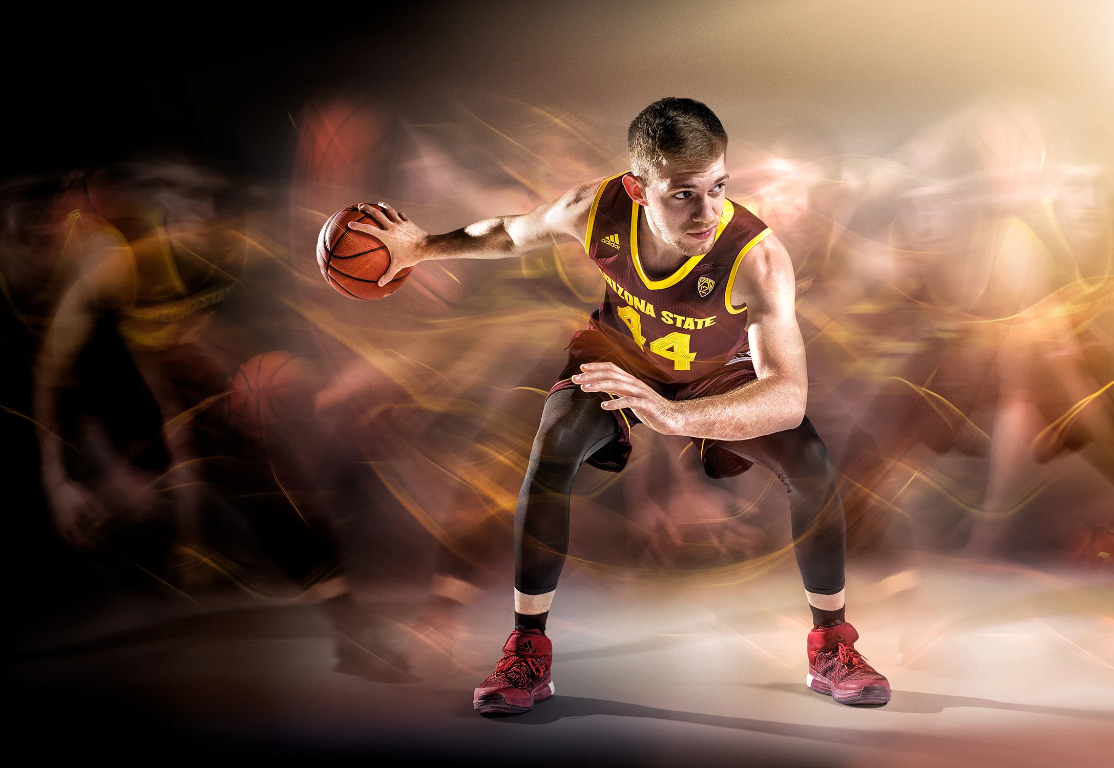 FY17 ASU SUN DEVIL FOOTBALL Photoshoot IGNITE THE POWER WITHIN Creative + Art Direction with photographer Blair Bunting cr8@ sun devil athletics, arizona state university