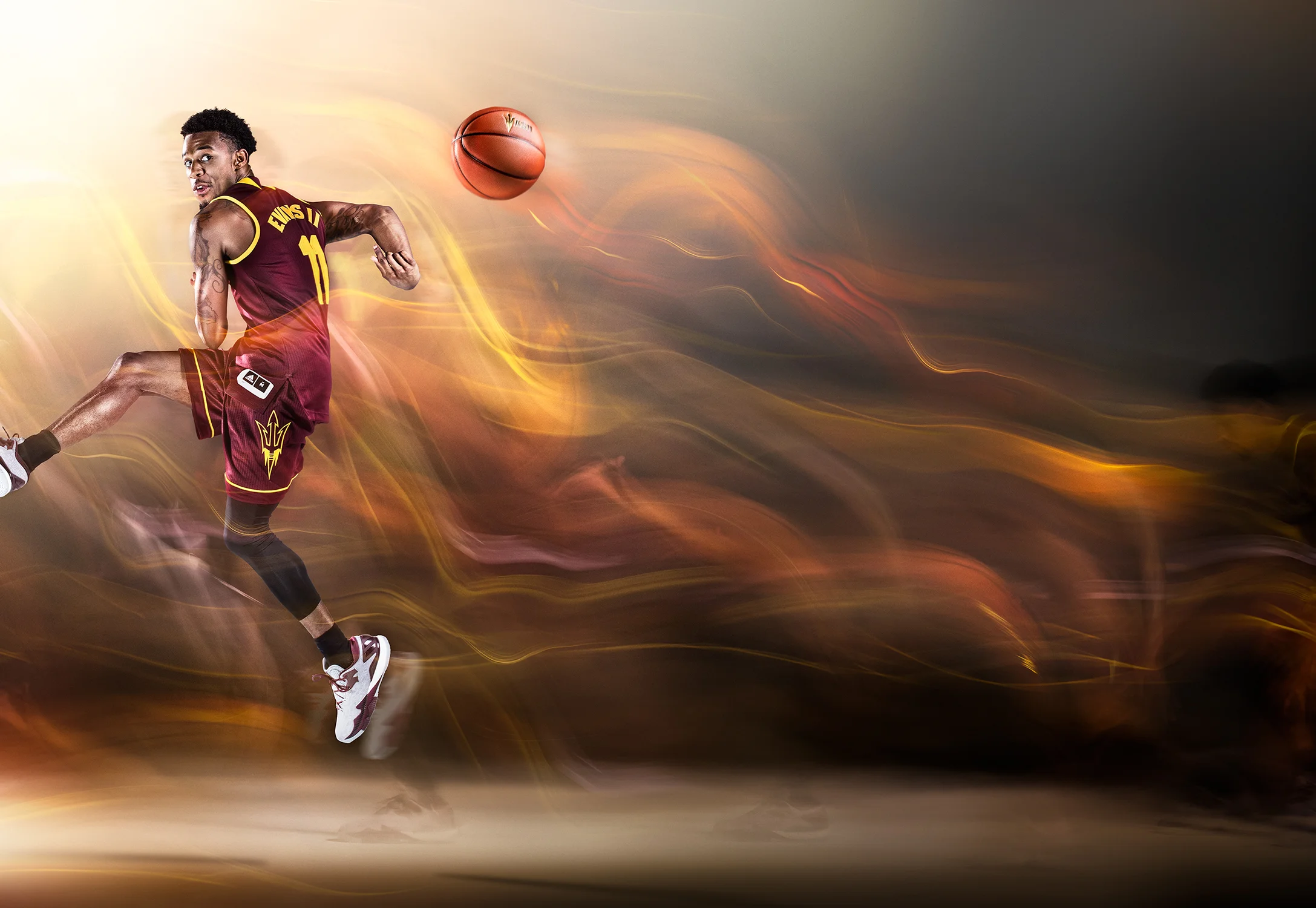 FY17 ASU SUN DEVIL FOOTBALL Photoshoot IGNITE THE POWER WITHIN Creative + Art Direction with photographer Blair Bunting cr8@ sun devil athletics, arizona state university