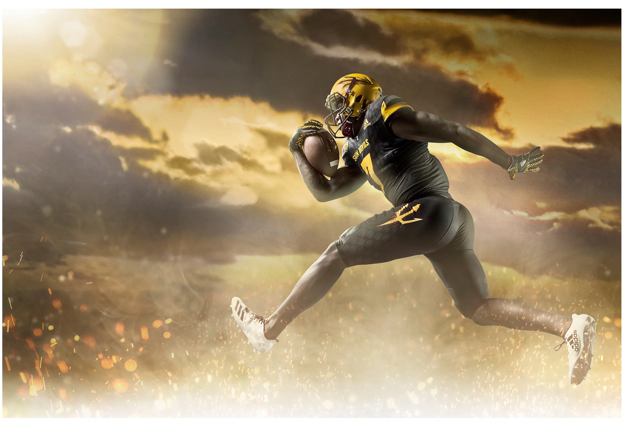 FY18 ASU SUN DEVIL FOOTBALL Photoshoot Creative + Art Direction with photographer Blair Bunting cr8@ sun devil athletics, arizona state university