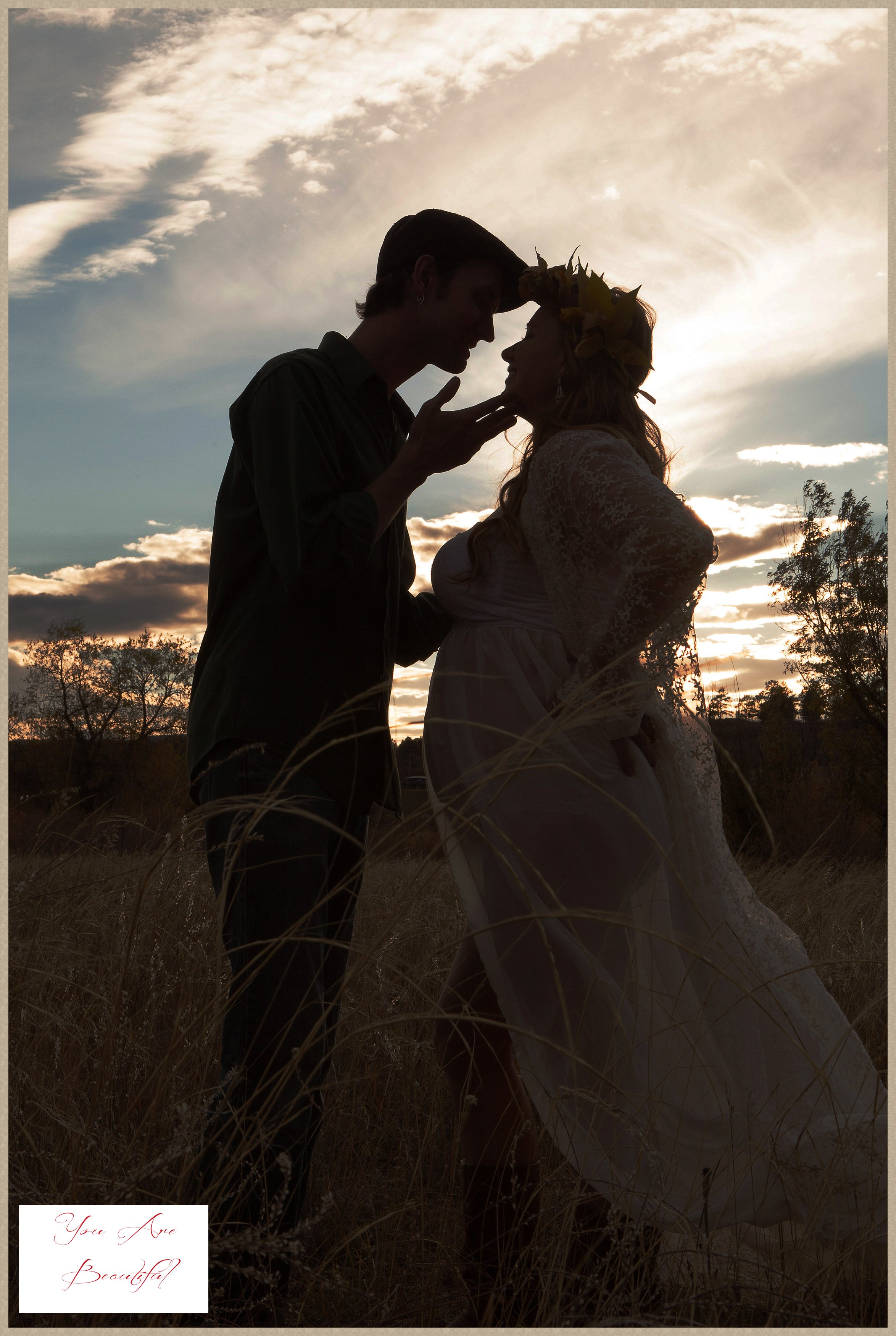Amy and Mark's couple's portrait near Colorado Springs, CO.