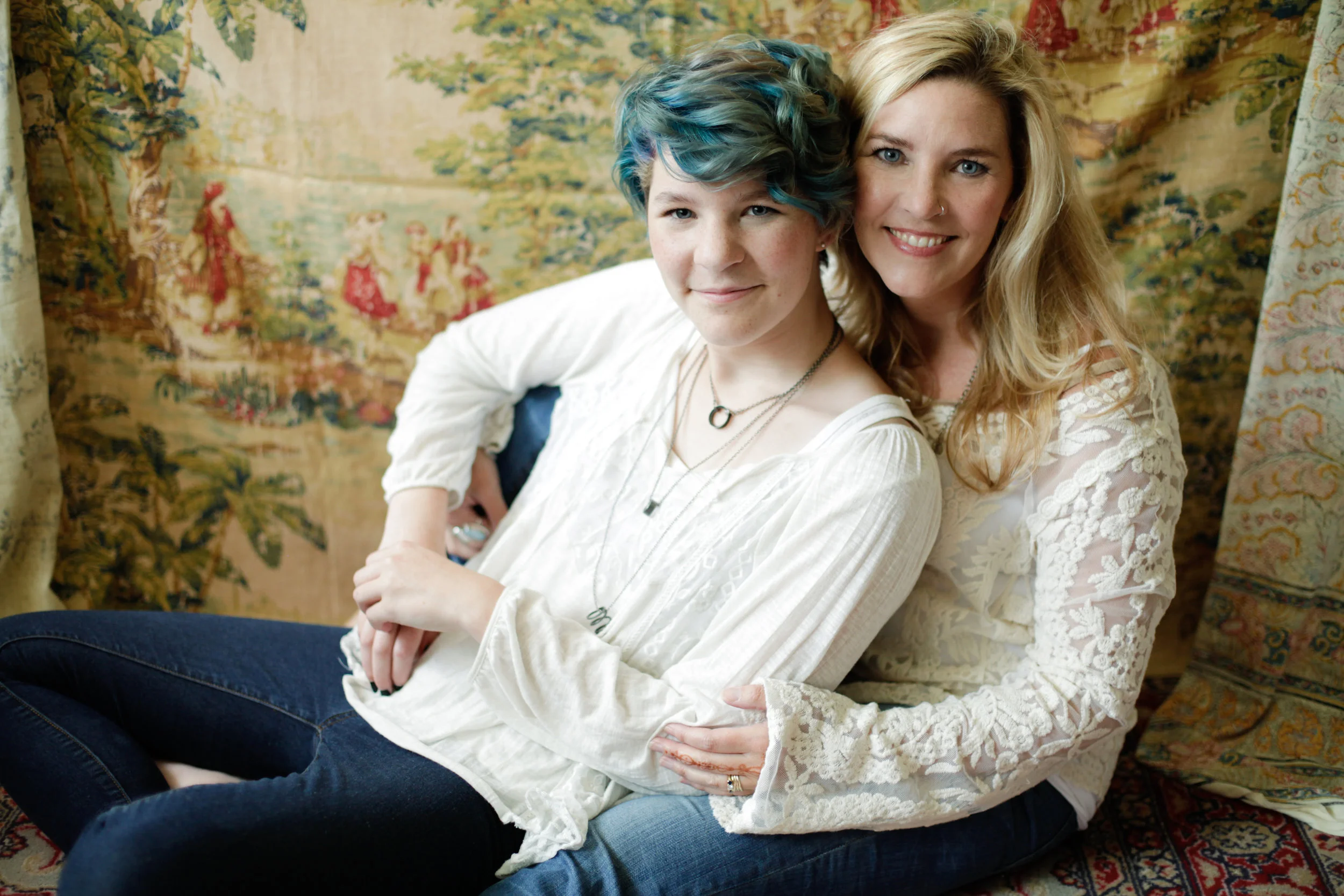 Mother and Daughter Portrait Session