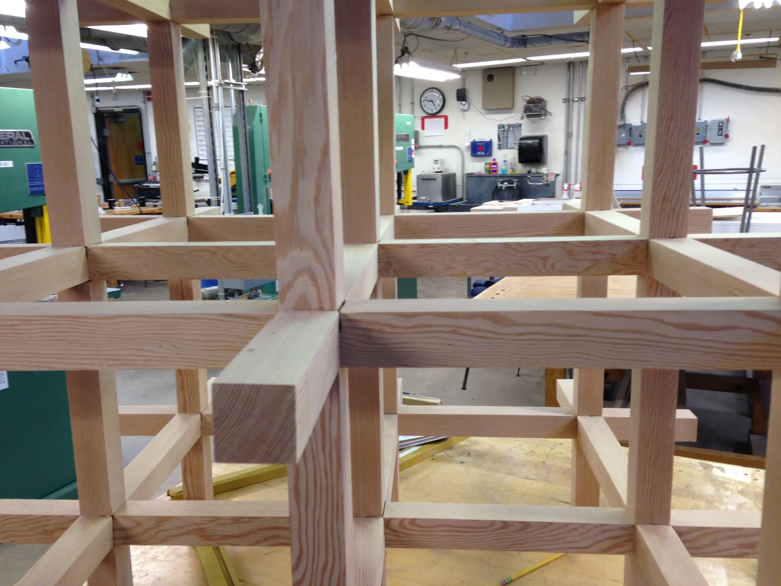  Fabrication in progress 