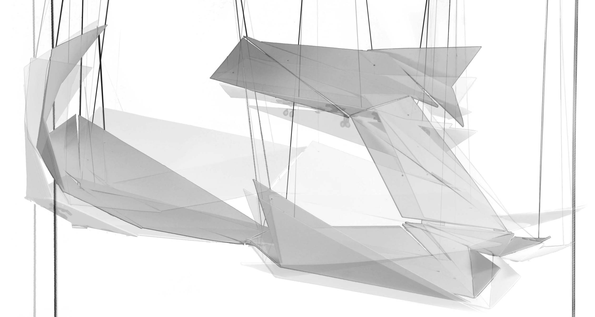  Physical Model shown overlaid in three&nbsp;positions 