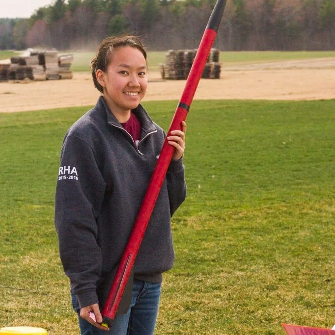 Kaitlin - Team Lead, Fin Analysis Kaitlin is a senior mechanical engineering major. Her interest in rocketry and space exploration first started with launching model rockets in the park with her father. For her high school senior project, Kaitlin shadowed the talented scientists and engineers of NASA’s SOFIA Program at Armstrong Flight Research Center, at Edward’s Air Force Base. In her free time, Kaitlin enjoys playing the drums, solving Rubik's cubes, and kayaking.