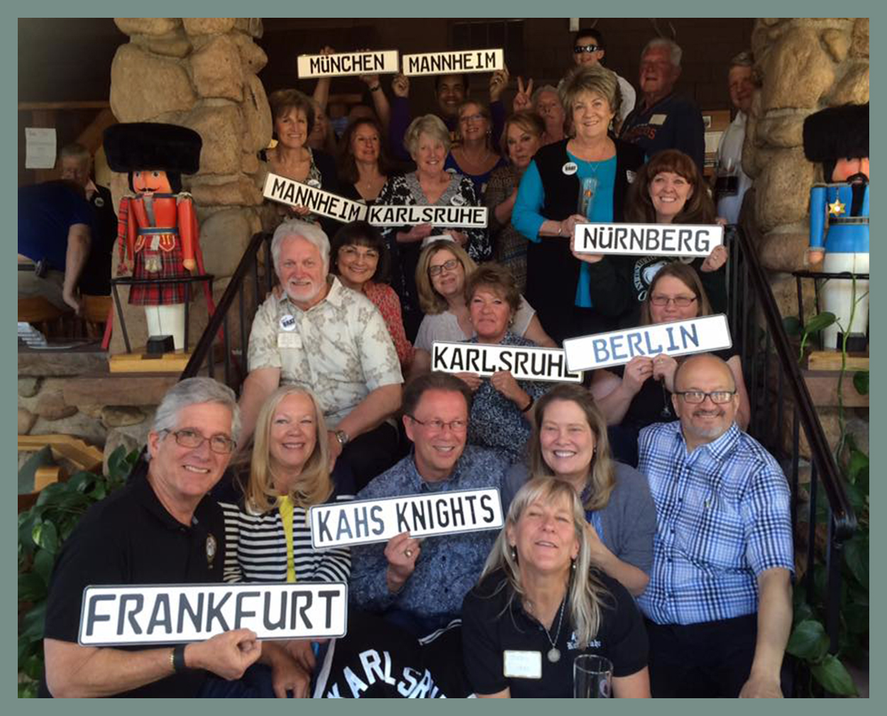 Colorado BRATS Club at the Edelweiss Restaurant in Colorado Springs, 2016.