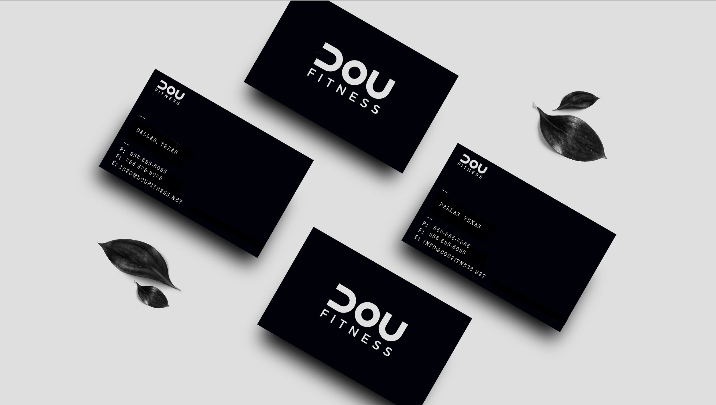 DOU Fitness | Stationery design