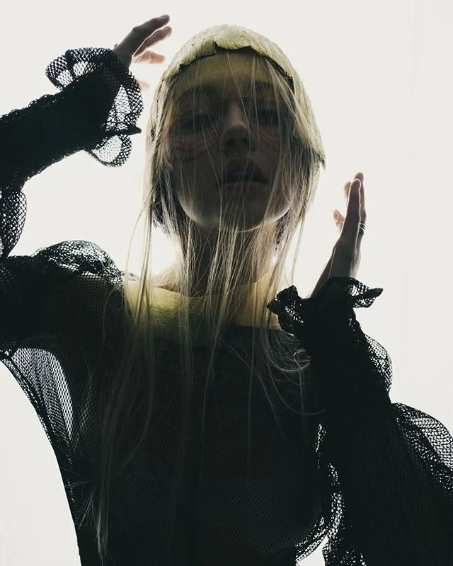 Editorial Fashion for @nicola_finetti H&amp;M by @michaelwolffhair &amp; Photography by @jamesmillsphoto Model @charlottemullan_  #fashion #stills #editorialphotography #editorial #editorialmakeup #beauty #model #dresses #blackamdwhite #nicolafinetti