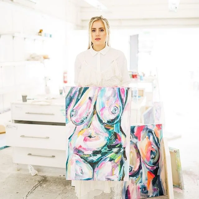 I've had the honour recently of shooting the very talented @sophieteaart in her Manly based studio. Sophie paints stunning nude portraits on a variety of mediums. #art #portrait #nudeart #nudes #sophieteaart #artshop #artgallery #manlyartgallery #man