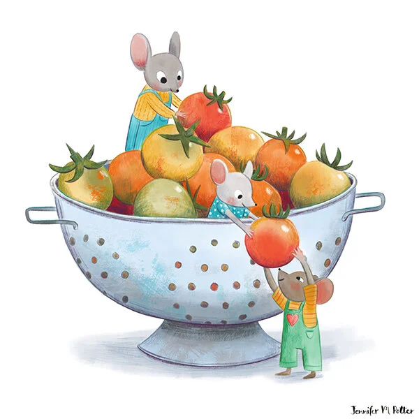 Fresh Picked Cherry Tomatoes